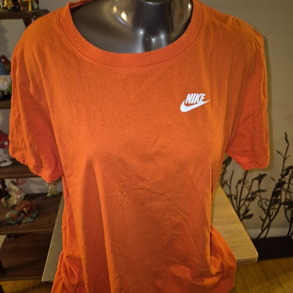 Nike The Nike Tee Shirt Orange Men's Size XXL - Picture 1 of 2